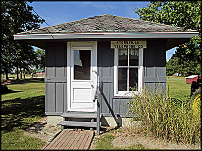AuGlaize Village & Farm Museum—Ayersville Telephone Company's Building