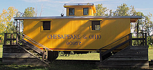 AuGlaize Village & Farm Museum Chesapeake & Ohio Caboose AuGlaize Village & Farm Museum Chesapeake & Ohio Caboose