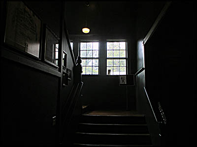 Cuyahoga Valley Historical Museum Climb these stairs to reach the museum's room