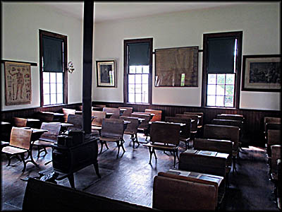 Century Village Museum Inside the School House