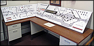 Mad River & NKP Railroad Museum Control Panel