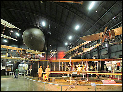 Inside National Museum of the U.S. Air Force