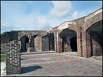 Inside Fort Sumter