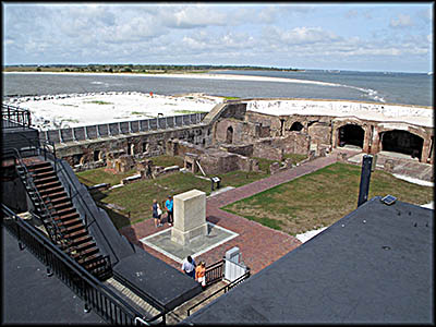 Inside Fort Sumter