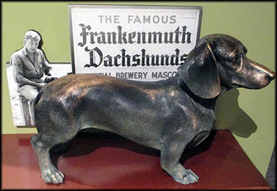 Frankenmuth Frankie was the Frankenmuth Brewing Company's mascot starting in the 1930s.