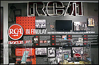Hancock Historical Museum RCA Exhibit