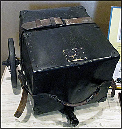 Hoover Historical Center Portable Trunk for Hoover Salesmen