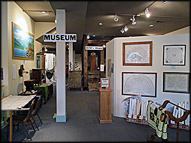 Inside Kindron-Sonnenburg Heritage Center