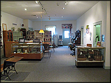 Inside Kindron-Sonnenburg Heritage Center