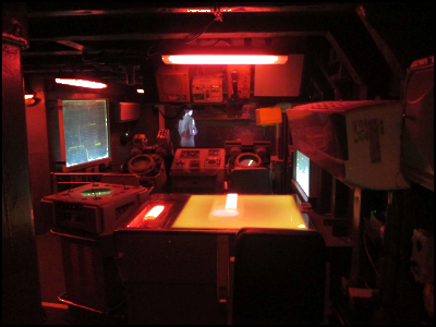 Patriots Point Naval & Maritime Museum Laffey’s Command Center (Radar and Sonar)