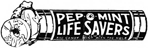 Life Savers trademark illustration. From National Advertising: Notes from the Book of Experience.