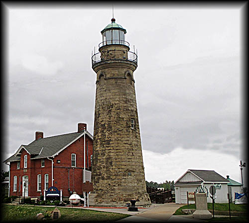 Fairport Harbor Lighthouse & Museum An exterior view of the lighthouse and museum