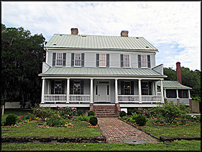McLeod Plantation Historic Site This was originally the front of the main house, but it was designated as the back the 20th century