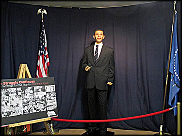 National Great Blacks in Wax Museum President Barak Obama