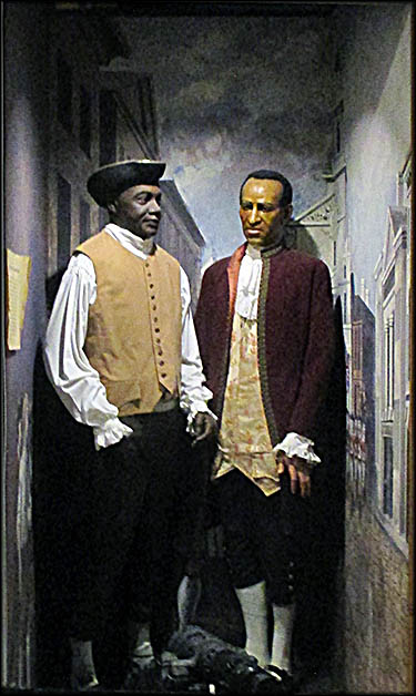 National Great Blacks in Wax Museum African Americans were prominent and quite important during the Colonial Era and the American Revolution