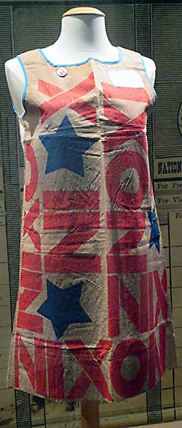 Cleveland History Center Nixon Paper Dress