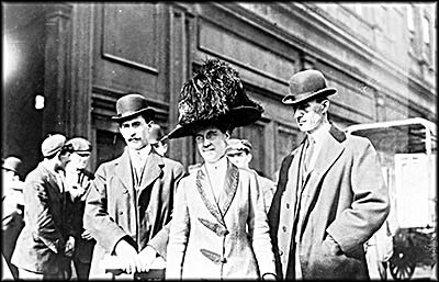 Orville Wright, Katharine Wright and Orville Wright