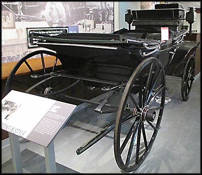 Rutherford B. Hayes Presidential Library and Museums This carriage, purchased by Rutherford B. Hayes, was made by the company that eventually turned into Rolls Royce.