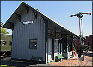 Mad River & NKP Railroad Museum Railroad Station