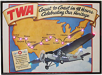 Liberty Aviation Museum TWA Poster