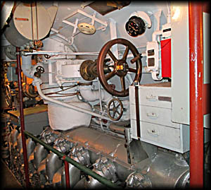USS Cod One of the Cod's Diesel Engines