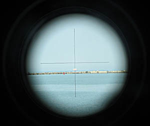 USS Cod View Through the Periscope