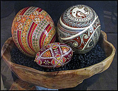 Ukrainian Museum-Archives Decorative Eggs