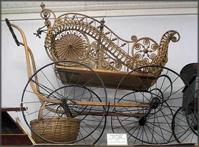 Woodville Historical Museum Baby Buggy from the Latter Part of the 19th Century