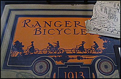 Canaday Center for Special Collections A bicycle craze in the 1890s preceded the dawn of the automobile.