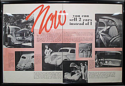 Canaday Center for Special Collections A Willys-Overland ad trying to convince customers to buy two cars.