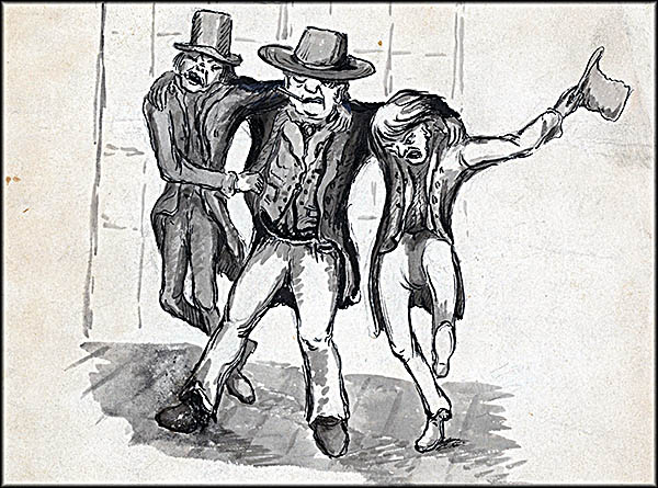 Strikers in Collinwood, OH, shut to the saloons to prevent their members from getting liquored up and doing something stupid.