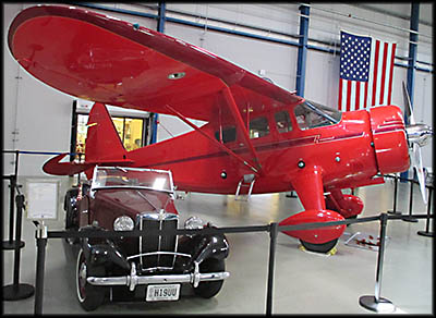 Liberty Aviation Museum 1940 Howard DGA 15 P Plane