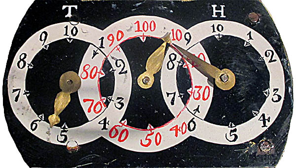 Benjamin Franklin Museum Franklin used an odometer like this while traveling as deputy postmaster.