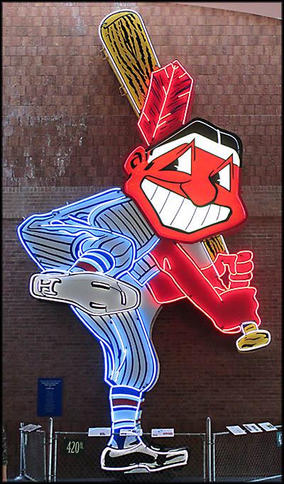 Cleveland History Center Chief Wahoo (in a Museum Where He Belongs)