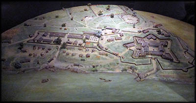 Fort Pitt Fort Dusquesne Diorama