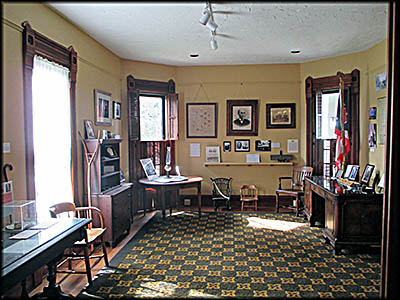Inside Kent State Historical Society Museum