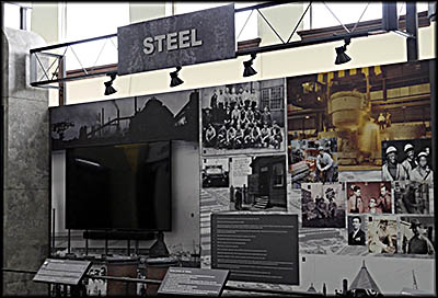 Lorain Historical Society  Steel Mill History Exhibit