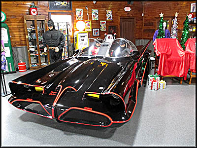 Millbury Classic Cars & Trucks Museum Batmobile from the 1960s TV Show