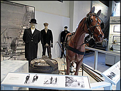 Maritime Museum of Sandusky Ice Cutters and Their Horse