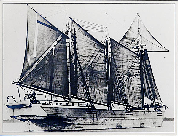Milan Museum—The schooner Our Son.