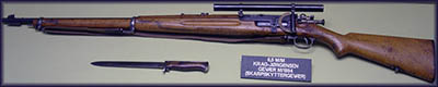 This is a Krag-Jørgensen, the gun upon which the United States' first bolt-action rifle was based.