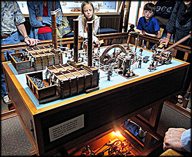 Warther Museum Steel Mill Diorama