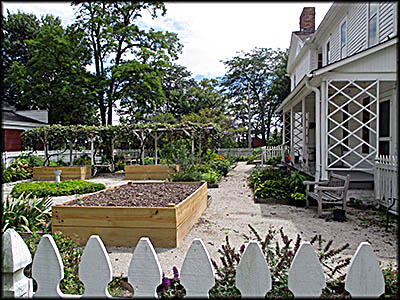 Wolcott Heritage Center Wolcott House's Garden