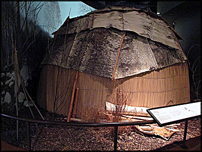 Ziibiwing Center Wigwam